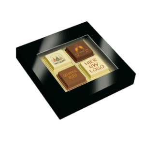 Doosje met 4 logopralines