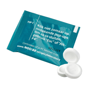 Sachet met 2 BIO pepermuntjes