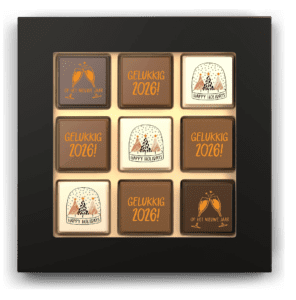Doosje met 9 logopralines
