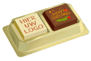 Doosje met 2 logopralines