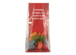 Zakje met inlay