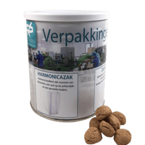 Conservenblik met kruidnootjes of strooigoed
