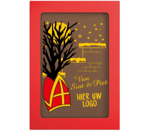 Chocoladekaart Sinterklaas