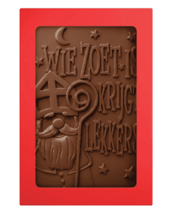 Chocoladekaart Sinterklaas