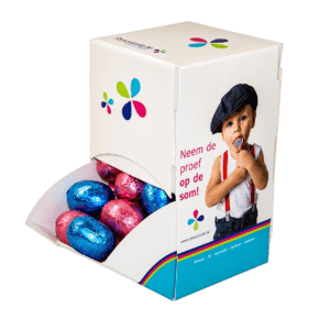 Snoepdoosje met paaseitjes