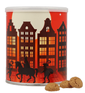 Conservenblik met kruidnootjes of strooigoed