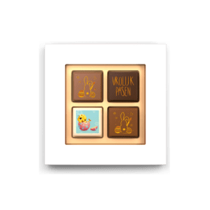 Doosje met 4 Paaspralines