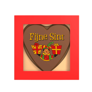 Chocolade Sinterklaas hart