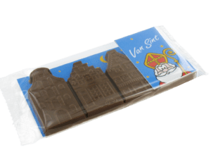 Chocolade gevelstraatje Sinterklaas