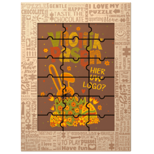 Chocolade puzzel Pasen
