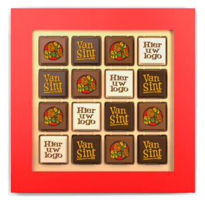 Doosje met 16 Sintpralines