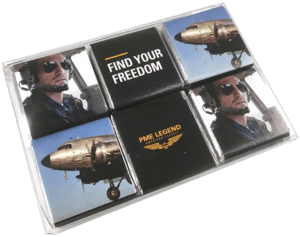 Carrédoosje CT-18 Transparante verpakking