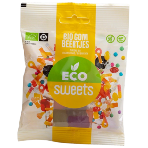 Zakje gevuld met BIO winegums