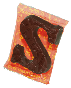 Chocoladeletter 65 gram