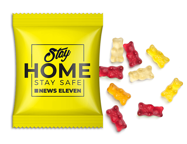 Zakje Fruitgum beertjes 10 gram