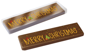 Chocolade cadeaureep Kerst