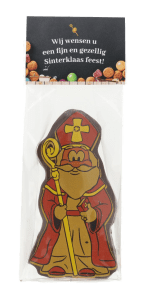 Kopkaartzakje met Sinterklaas