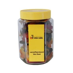Medium hexagon snoeppot