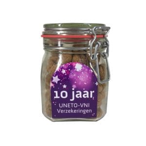 Medium weckpot met kruidnoten of strooigoed