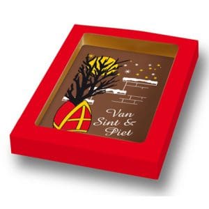 Chocoladekaart Sinterklaas