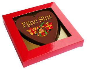 Chocolade Sinterklaas hart