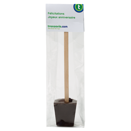 Chocolademelkstick